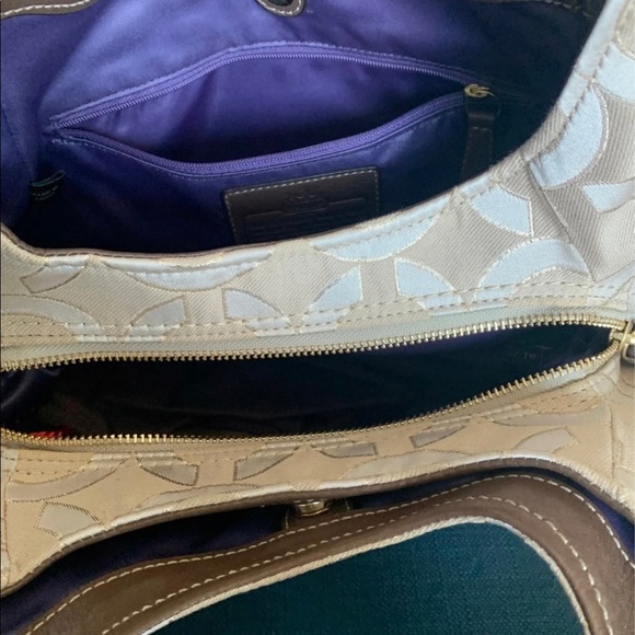 EUC COACH Madison OpArt Sateen Hobo Bag - Picture 4 of 8